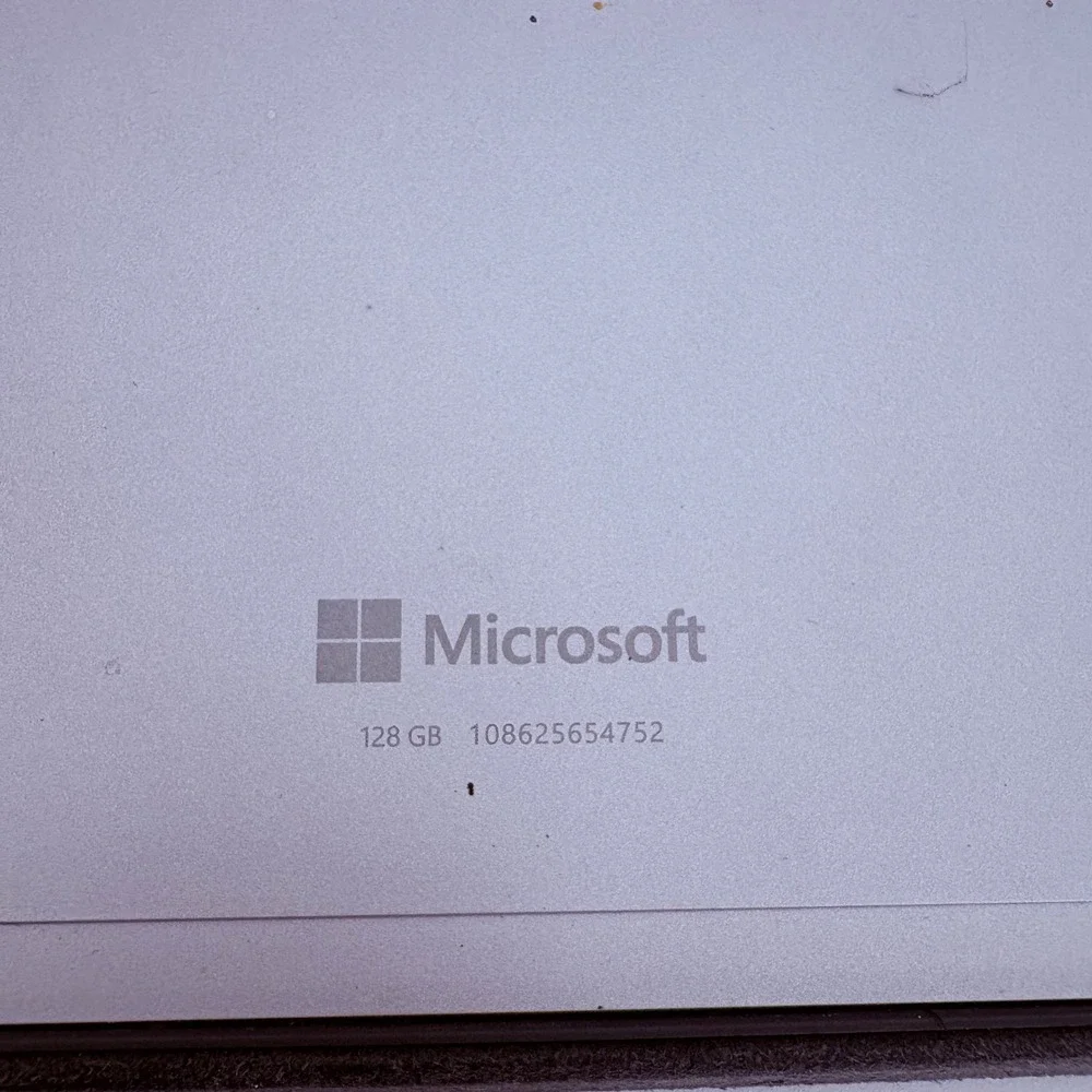 Microsoft Surface 3 Model 1645 128GB Silver Tablet FOR PARTS